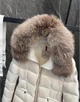 Женская куртка Moncler белого цвета в размере S артикул 59004 - изображение 5