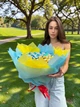 Сладкий букет "Sweet Blue & Gold" - изображение 4