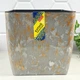 Вазон для квітів Алеана Квадро низький Stone 22×22×21 см срібний опал - зображення 4