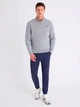 Світшот чоловічий U.S. Polo Assn 11D526-8R00A(HEATHER GRAY) M Сірий (786662679975) - зображення 3