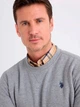 Світшот чоловічий U.S. Polo Assn 11D526-8R00A(HEATHER GRAY) M Сірий (786662679975) - зображення 4