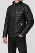 Куртка чоловіча однотонна екошкіра чорний 214R601-5 AGER XL - зображення 3