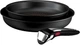 Набір сковорідок Tefal Ingenio Exсellence+ зі знімною ручкою чорні 3 предмети (3168430385146) - зображення 1