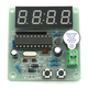 Конструктор електронного годинника AT89C2051 4-розрядний DIY (890BD21A498B) - зображення 2
