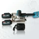 Ручна дискова пила Makita HS7010 акумуляторна 48 В 5 А·год диск 125 мм 10800 об/хв для розпилювання дерева фанери ДСП ОСБ та дощок з 2 АКБ і зарядним пристроєм - зображення 4