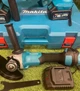 Набор инструментов 4в1 Makita 48 В 6 А·ч аккумуляторный шуруповерт DDF484 25 Нм дрель перфоратор DHR202 3.8 Дж SDS Plus УШМ DGA504 болгарка 125 мм гайковерт DTW301 520 Нм для строительства ремонта монтажа автосервиса с 2 АКБ кейсом - изображение 9