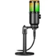 Микрофон Defender Glow GMC 400 конденсаторный USB с RGB-подсветкой Черный (64640) - изображение 6