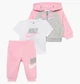 Спортивный костюм детский Nike Logo Tracksuit Pink/Grey 4 36N341-A0W - изображение 1