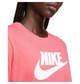 Футболка жіноча Nike Sportswear Essentials Women's Logo T-Shirt L Рожевий DX7906-894 - зображення 3