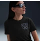 Футболка жіноча Nike Nsw Club Ss Tee Cc L Чорний IB2447-010 - зображення 6