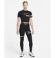Футболка жіноча Nike Np Df Grx Ss Crop Top XS Чорний DX0078-010 - зображення 6