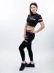 Футболка жіноча Nike Np Df Grx Ss Crop Top XS Чорний DX0078-010 - зображення 8