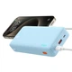 УМБ Baseus Airpow 20W 20000mAh USB-C PD / USB-A QC Fast Charge Blue (P10022804313-00) - зображення 3