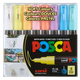 Акрилові маркери Uni Mitsubishi POSCA (ультратонкі), набір м'яких кольорів PC-1M, маркери для малювання плакатів та реклами, маркери для малювання, малювання від руки, графіті, малювання, акварельні маркери, випускні - зображення 4