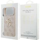 Etui Guess 4G Big Logo do iPhone 18 Pro Max / 17 Pro Max różowe (GUE005488) - obraz 8