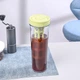 Кавоварка CLITON Cold Brew, фільтрувальна чашка для холодного заварювання, фільтр-кавник для кави, глечик для води, заварювач чаю, пляшка для крапель з льодом, пляшка для холодного заварювання 1 л - зображення 5
