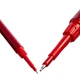 Гелевые ручки M&G Stationery с выдвижным стержнем для студентов, красные чернила 0,5 мм, большая емкость, быстросохнущие, ручка ST Signature для экзаменов и офисного использования, красные, 12 шт., 9001C - изображение 3