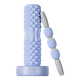 Набір з двох роликових масажних паличок для йоги Keep Foam Roller, світло-блакитний - зображення 4