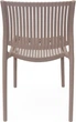 Стул Prestol Рио Пластик 40.1х58.5х80.1 см Какао (25124-JZC2566) - изображение 4
