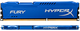 Оперативная память Kingston HyperX FURY Blue 16GB Kit (2x8GB) DDR3 1600MHz CL10 DIMM (HX316C10FK2/16) - изображение 3