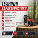 Бензопила Alfarid 3000 Вт 52 куб. см с шиной 500 мм и антивибрационной системой - изображение 5
