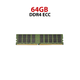 Оперативная память комплект 4 шт. Micron 64GB DDR4 2133MHz RDIMM для сервера (MTA36ASF2G72LZ-2G1A1IJ) - изображение 1