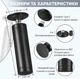 Электрическая пилка для педикюра и маникюра 2в1 M10 Черная - изображение 4