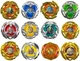 Игровой набор бейблейдов Battling Tops (12 дзиг, 3 пусковых устройства, рукоятка, аксессуары и кейс) - изображение 3