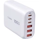 Мережевий зарядний пристрій Gelius Force GaN 100W GP-HC063 3USB-A + 3Type-C White - изображение 5