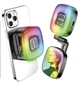 Портативне кольорове відео фото-світло PLOKAMA ML-50 PRO MagSafe RGB 600 mAh 2900K-7000K 6W з дзеркалом для селфі Чорний - зображення 1