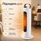 Электрический тепловентилятор Quick & Easy Heat 2000W напольный обогреватель с защитой - изображение 5