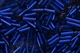 Бисер стеклярус с отверстием 6 мм 100 г Синий (BS-046) - изображение 5