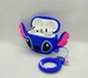 Силіконовий 3D чохол Стіч з шнурком для Airpods 4 - изображение 2