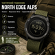 Наручные часы North Edge Alps с компасом Green - изображение 1