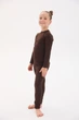 Детское термобелье Thermo Kids на флисе, комплект кофты и брюки, термобелье для мальчика и девочки, в размере 110 - изображение 10