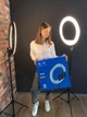 Кільцева LED лампа RL-18, 45см, пульт у комплекті - зображення 2