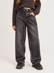 Подростковые демисезонные джинсы для девочки Baggy коричневые (N7433-1) 152 - изображение 1