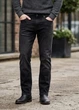 Чоловічі утеплені джинси Livergy Straight Fit на флісі графітові р. 38/32 - зображення 1