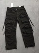 Чоловічі штани карго Zara Relaxed Cargo з об'ємними кишенями чорні р. 36 - зображення 2