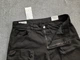 Чоловічі штани карго Zara Relaxed Cargo з об'ємними кишенями чорні р. 36 - зображення 4