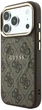 Etui Guess Embossed 4G Classic MagSafe do iPhone 18 Pro / 17 Pro brązowe (GUE005699) - obraz 2