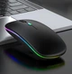 Беспроводная мышь PM1 с Bluetooth и USB-приемником 2.4 ГГц, RGB-подсветкой и тихими кнопками - изображение 2