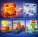 Магнітний конструктор Minecraft великий набір 100 елементів фігурки валіза - зображення 4