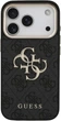 Etui Guess 4G Big 4G Classic Logo do iPhone 18 Pro / 17 Pro czarne złote (GUE005593) - obraz 1