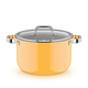 Набор кастрюль WMF Fusiontec Mineral Pro Mango Yellow из 4 предметов универсальный сплав Made in Germany - изображение 7