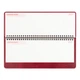 Планінг датований 2027 Leo Planner Persona 252741 бордовий /252741/ - зображення 9