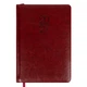 Щоденник діловий Leo Planner Vector A5 датований 2027 твердий коричневий 368 сторінок 252759 - изображение 1
