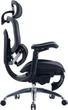 Офисное кресло Sihoo C300 PRO V2 Black с подставкой для ног (C300-PRO-V2-B101-JT) - изображение 3