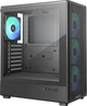 Корпус DeepCool CC550 4F чорний Miditower без БП Mini-ITX/Micro-ATX/ATX 0+1 x 3.5 1+1 x 2.5 379x208x446 мм Чорний (CC550 4F) - зображення 2