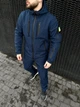 Мужской зимний костюм Softshell на флисе водостойкий и утепленный с липучкой под шеврон Куртка и Штаны Reef Intruder XL Темно Синий - изображение 8